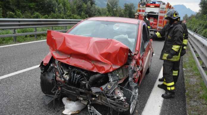 Il Ribaltamento sulla SS36… tutta colpa di una vespa