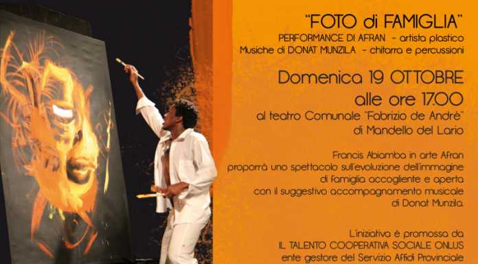 Affido e accoglienza, a Mandello in scena Afran e Munzila
