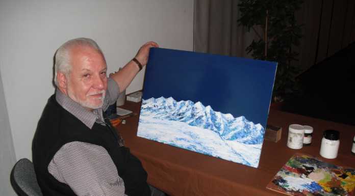 Il “Colore della musica” per Paolo Polli sono cime innevate