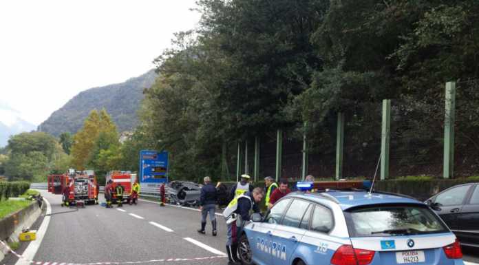 Tragedia sulla SS36, auto si ribalta muore bimbo di 4 anni