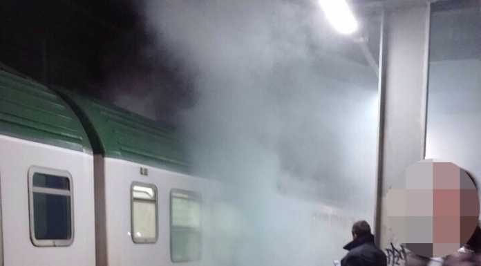 Principio di incendio sul treno Milano – Tirano