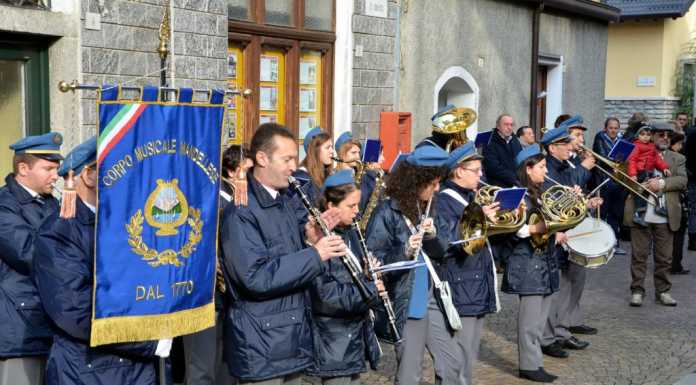 Santa Cecilia, la banda di Mandello in festa per la patrona