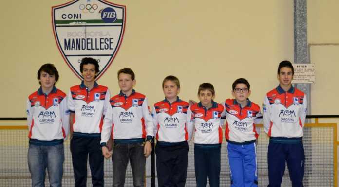 Bocce, i Ragazzi in gara alla Mandellese. Vince Moltrasio