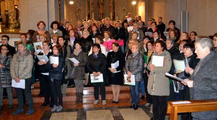 Mandello, 5 cori al “Sacro Cuore” per la patrona Santa Cecilia (FOTO)