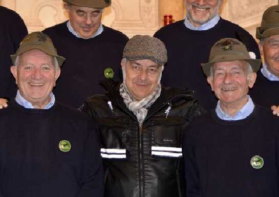 Laorca: Davide Van de Sfroos al lavoro con il Coro Grigna