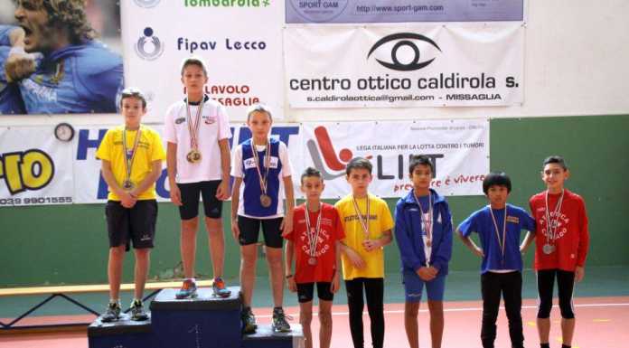 Missaglia. Indoor di atletica per gli Esordienti: un successo!