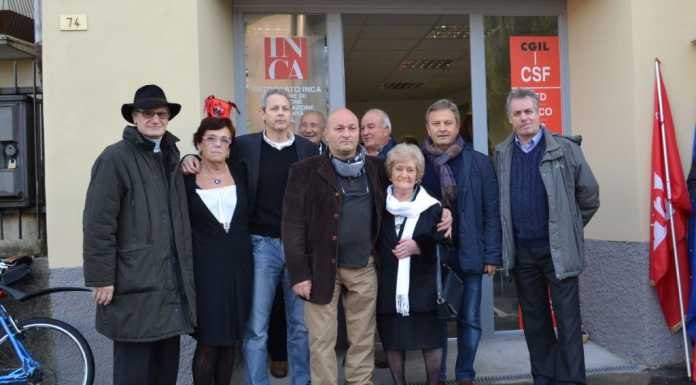Mandello, Cgil e Spi hanno una nuova sede, nel nome di Maggi