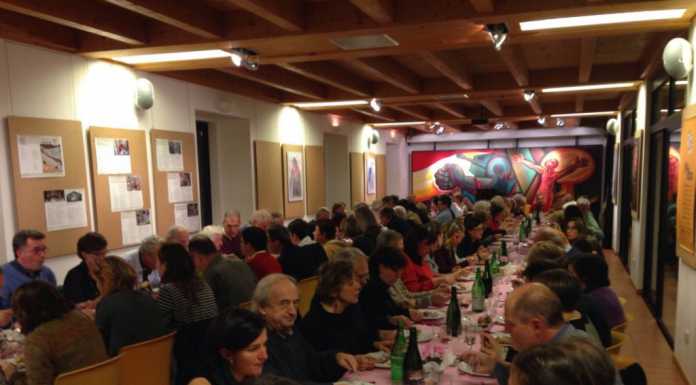 Andrea Vitali ospite alla Casa sul Pozzo per una cena solidale