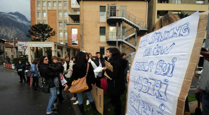 Mangioni, mamme in protesta: “Il punto nascite non si tocca”