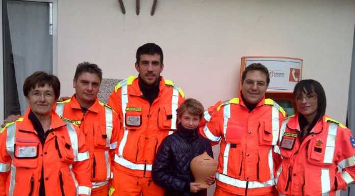 Mandello: dopo la festa il salvadanaio consegnato al Soccorso