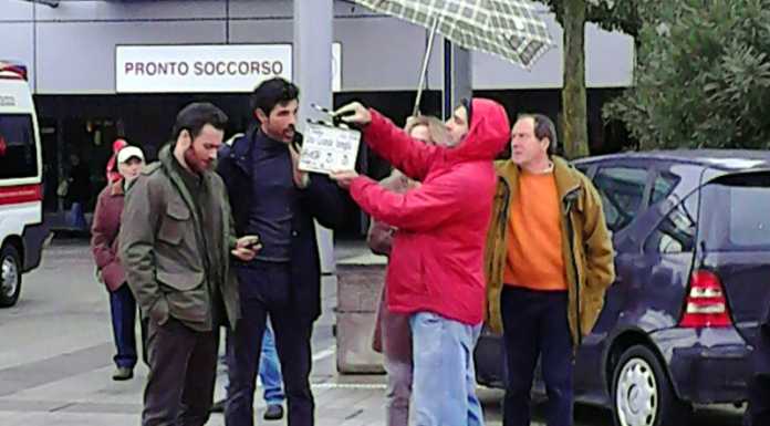 Il Set di “Una grande famiglia 3” all’Ospedale Manzoni con Gassman