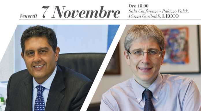 Incontro pubblico a Lecco con Toti, Giordano e la Brambilla