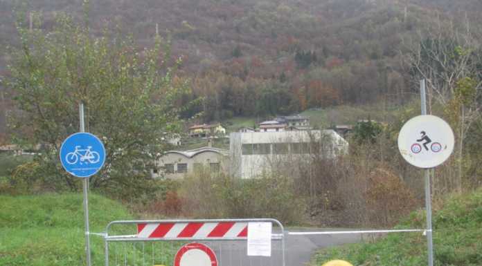 Primaluna. Pioverna in piena: il sindaco vieta l’uso della ciclopedonale