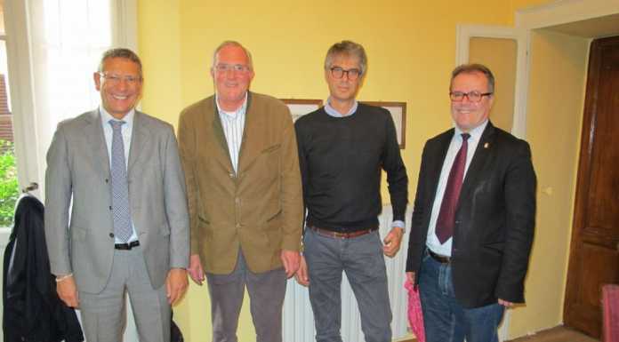 “Una grande famiglia”, finite le riprese, i saluti del sindaco alla troupe