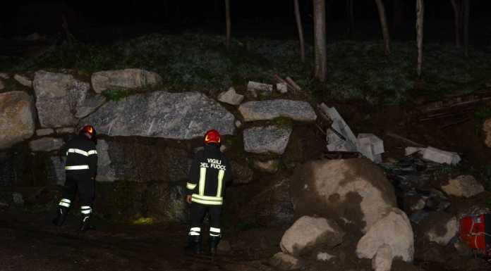 Vestreno: fronte franoso minaccia la strada provinciale 67