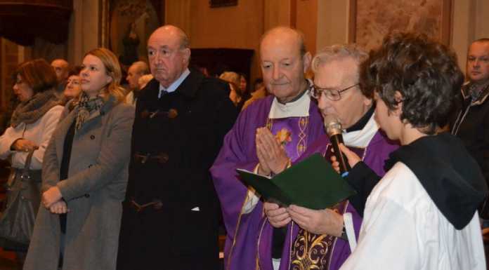 Abbadia inaugura la tela restaurata: “Guardatela, è un capolavoro”