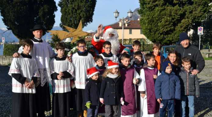 Babbo Natale in carrozza, aspettando la fiaccolata sul Manavello
