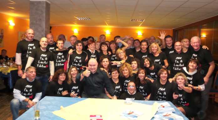 In festa per i 50 anni quelli del 1964 di Lecco con Zeroluciano e Mauro Procida