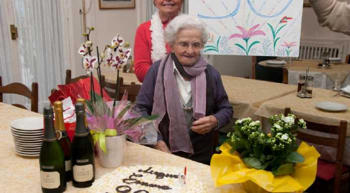 Mandello: festa a Villa Maggio per i 90 anni di Emma Berti