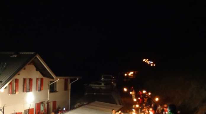 Civate: in 2000 alla 16^ Fiaccolata del Cornizzolo