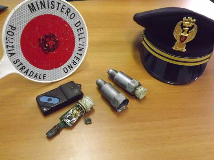 foto sensore manomesso