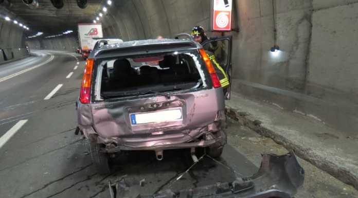 Nuova Lecco-Ballabio: un ferito e 3 mezzi incidentati