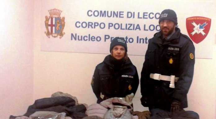 Commercio abusivo: a Lecco nuovi sequestri della Polizia Locale