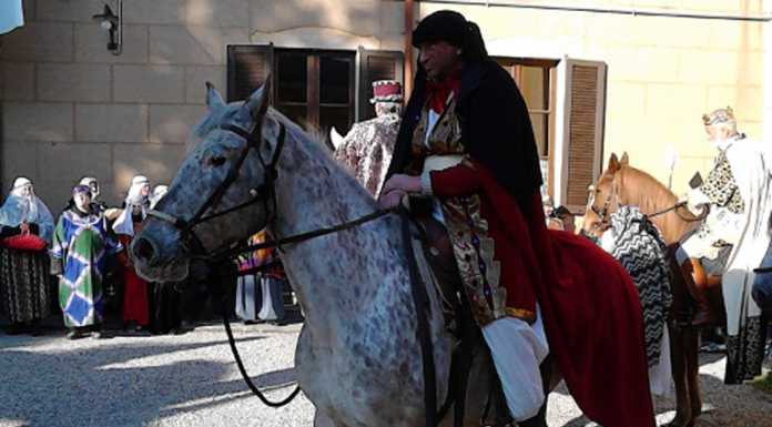 Successone per la cavalcata dei Re Magi per le vie di Galbiate