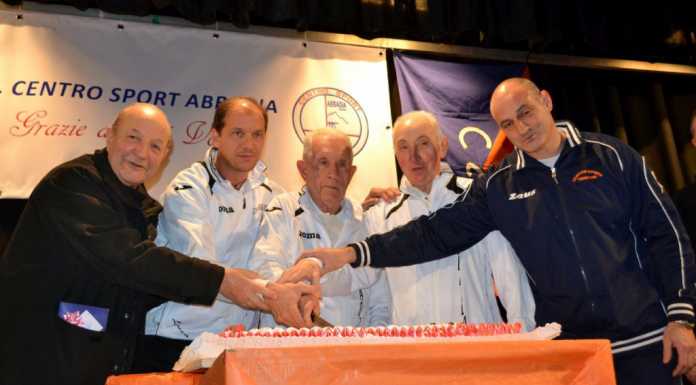 Abbadia, grande festa per i 40 anni del Centro Sport