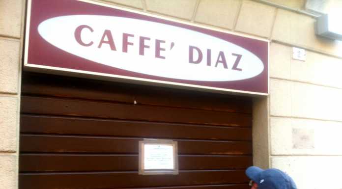 Caffè Diaz chiuso, sospesa la licenza ai titolari per 3 gg