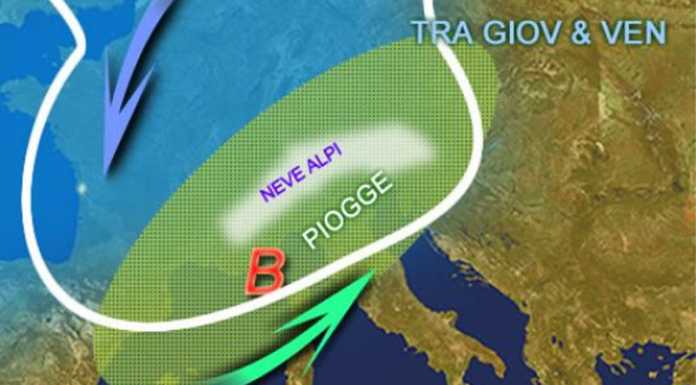 Arrivederci sole! Da metà settimana torna il maltempo