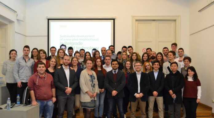 Workshop internazionale studenti del Poli a Belgrado