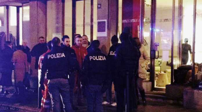Rissa in centro Lecco: ferito un vu’ cumprà. Interviene la Polizia