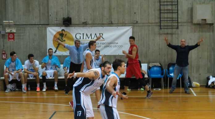 Un paio di errori nel finale condannano il Basket Lecco