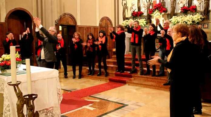 Coro Siyahamba di Ballabio: sabato grasso a Nuova Olonio