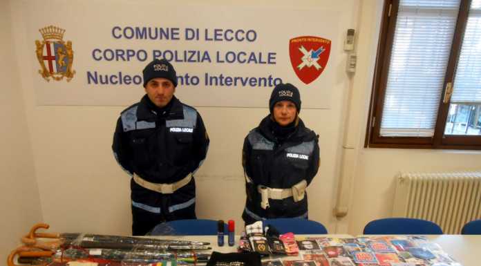 Commercio abusivo: ingente sequestro di merce contraffatta