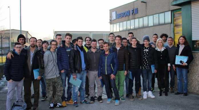 Progetto IFTS: studenti in visita alla Meroni F.lli di Dolzago