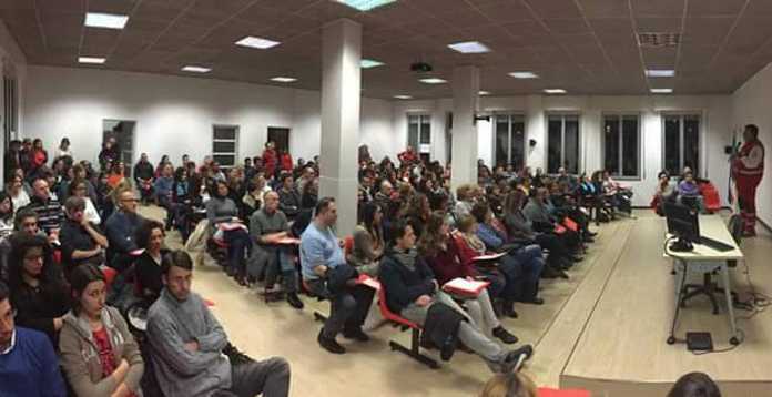 In 200 alla presentazione del corso base della CRI Lecco