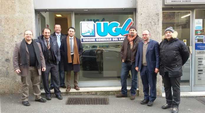Lecco, il sindacato Ugl inaugura la sede cittadina