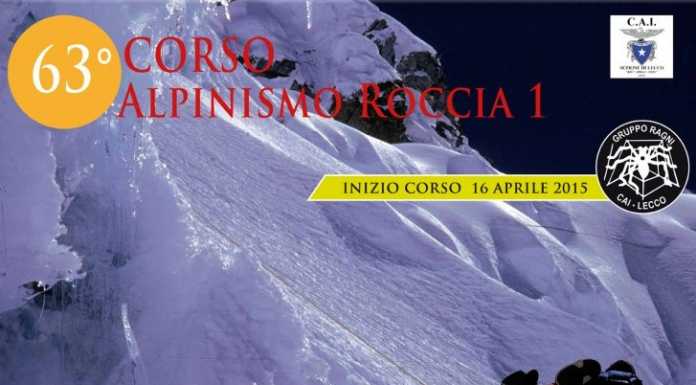 Scuola di alpinismo, da aprile a lezione con i Ragni di Lecco