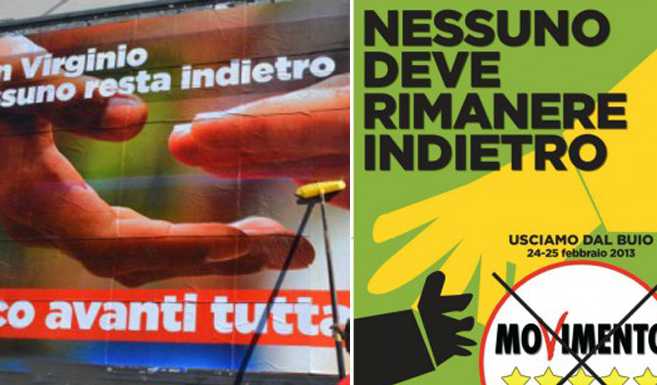 Elezioni. PD copione? Rispolverato lo slogan 2013 dei 5 Stelle