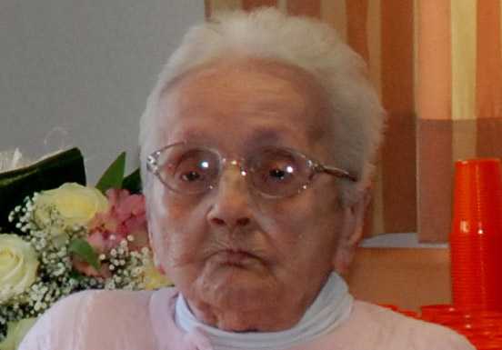 Festa a Valmadrera per i 100 anni della signora Ines