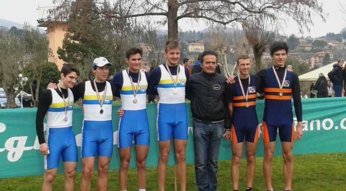 Regata a Pusiano: sul podio i ragazzi della Canottieri Pescate