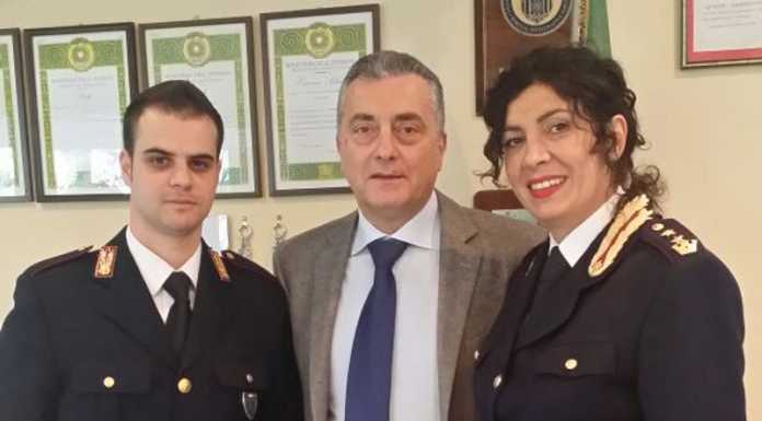 Salvò due persone nel lago, l’agente Giannini lodato dal Questore