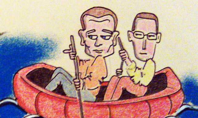 La vignetta. Salta l’intesa tra NCD e Lega, si “Salvi-ni chi può”