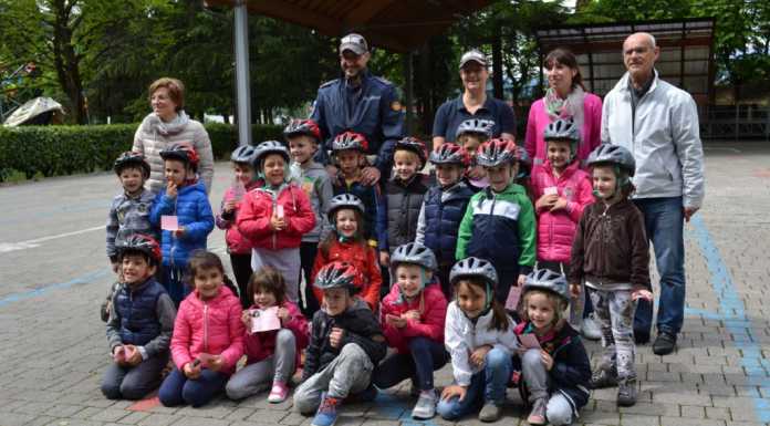 Mandello, educazione stradale per i bimbi delle scuole dell’infanzia