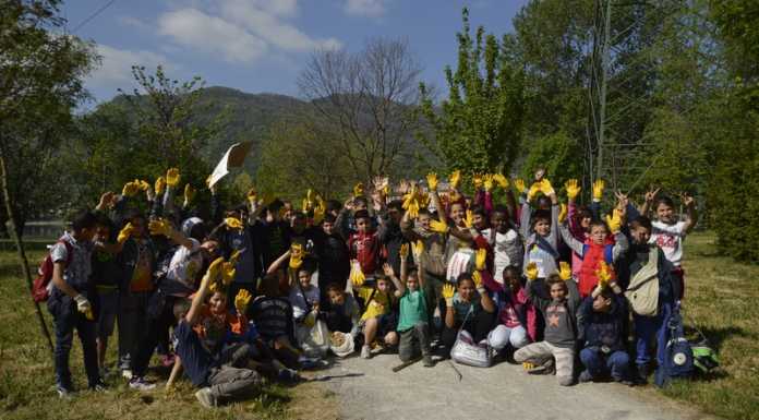 Calolzio: 600 studenti in campo per la Giornata del Verde Pulito