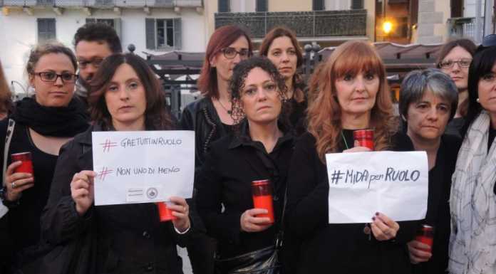 Lecco. Insegnanti in piazza contro la “Buona scuola” di Renzi