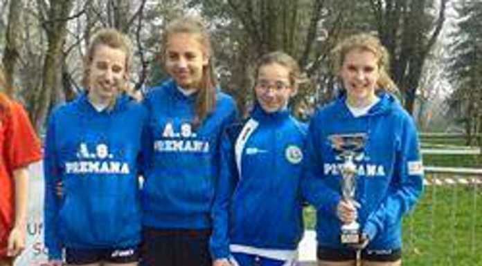 Premana, 2 titoli nazionali Cadette nella Campestre degli studenteschi