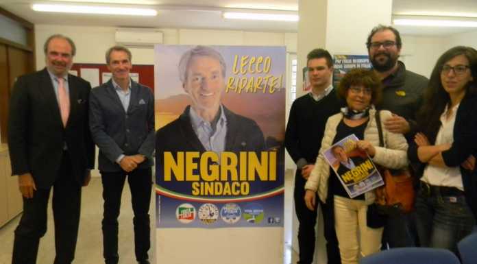 “Viva Lecco Lista Civica” entra nella scuderia di Negrini